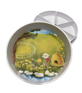 Jarní louka - Podložka do Play Tray